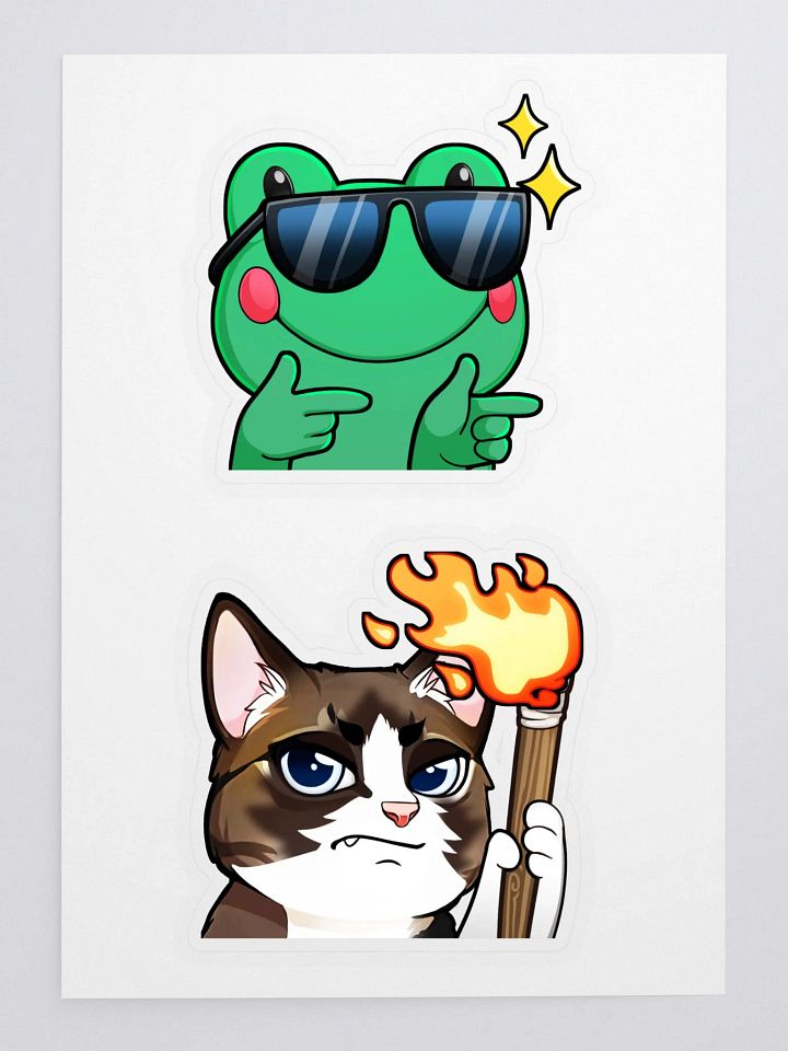 Froggen Ring & Molly Riot Emote Stickers product image (1)
