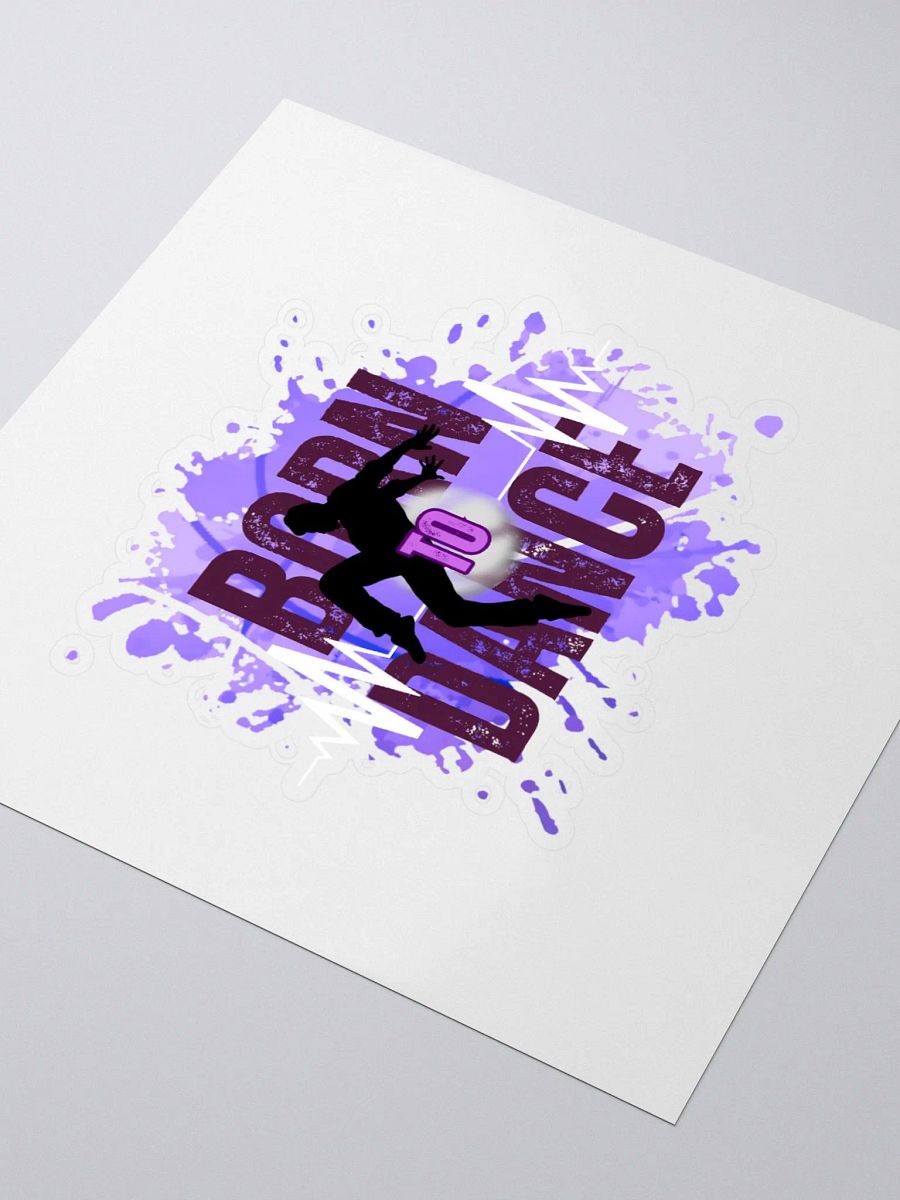 Born to Dance His Silhouette - Kiss Cut Stickers product image (3)
