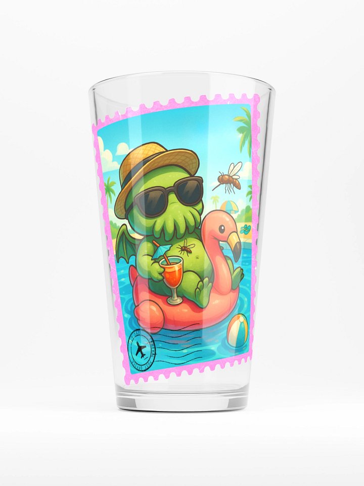 Summer Postcard Pint Glass product image (1)