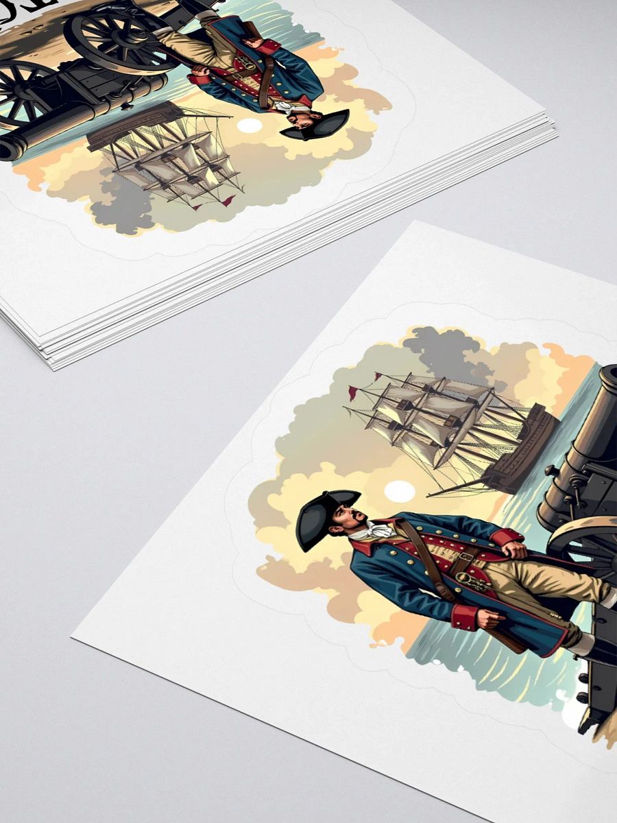 Yorktown, Virginia Colonial Soldier Sticker product image (11)