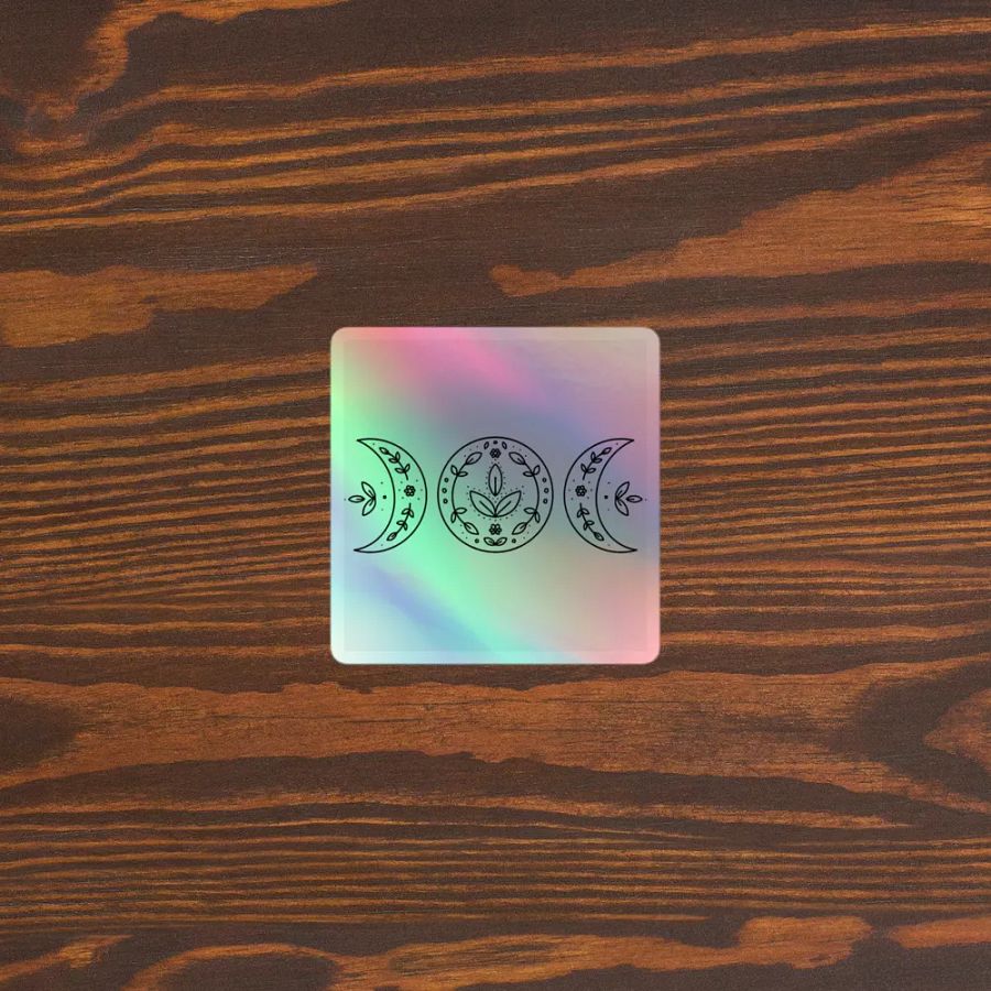 Triple Moon Sticker product image (5)