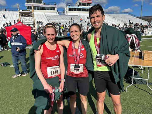 BIG DAY for women’s Roadkill Racing at the Scranton Half! Hall of Famer Trisha Byler locked down first overall (despite being...