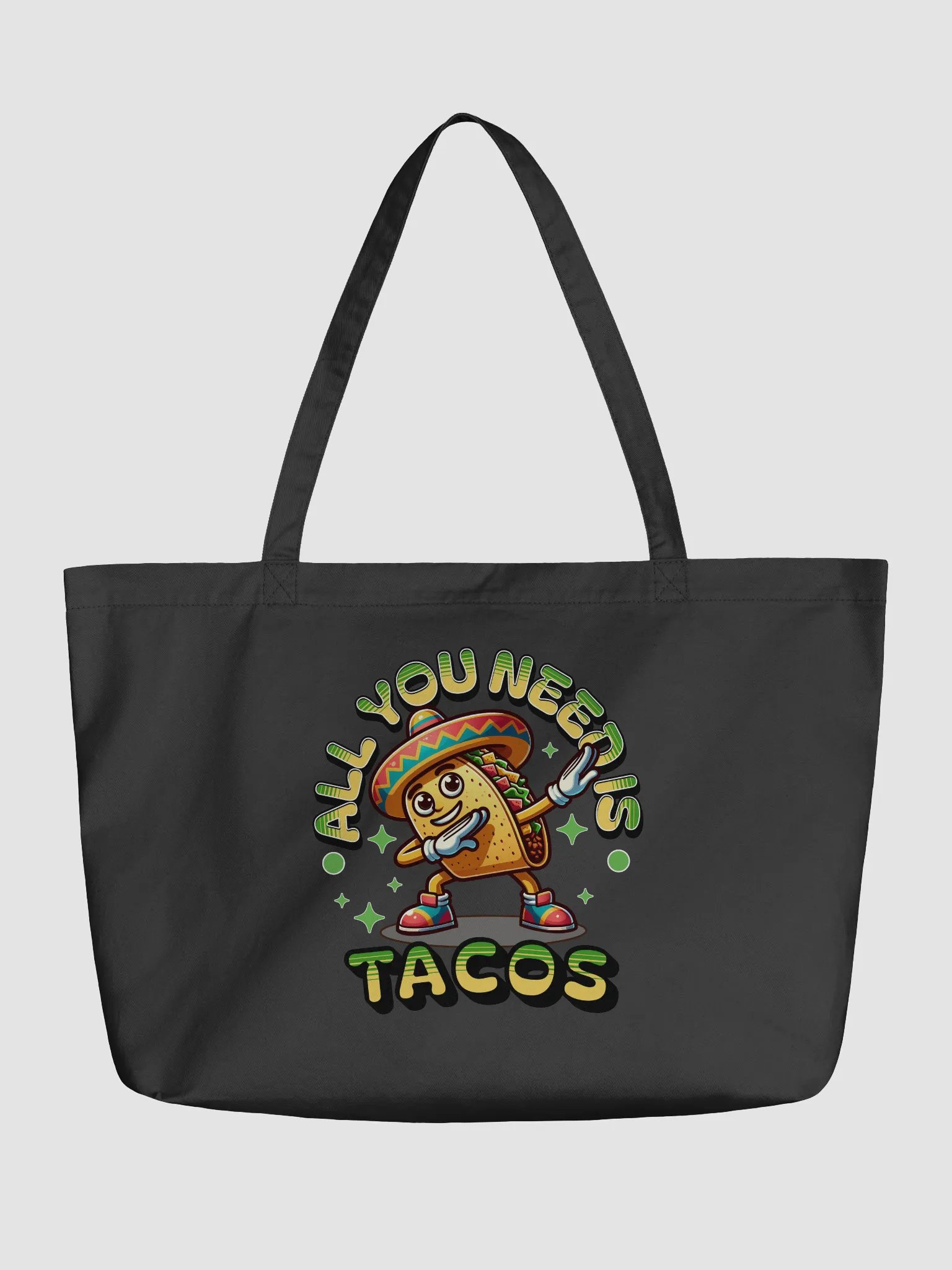 All You Need Is Tacos Fiesta Eco Tote product image (2)