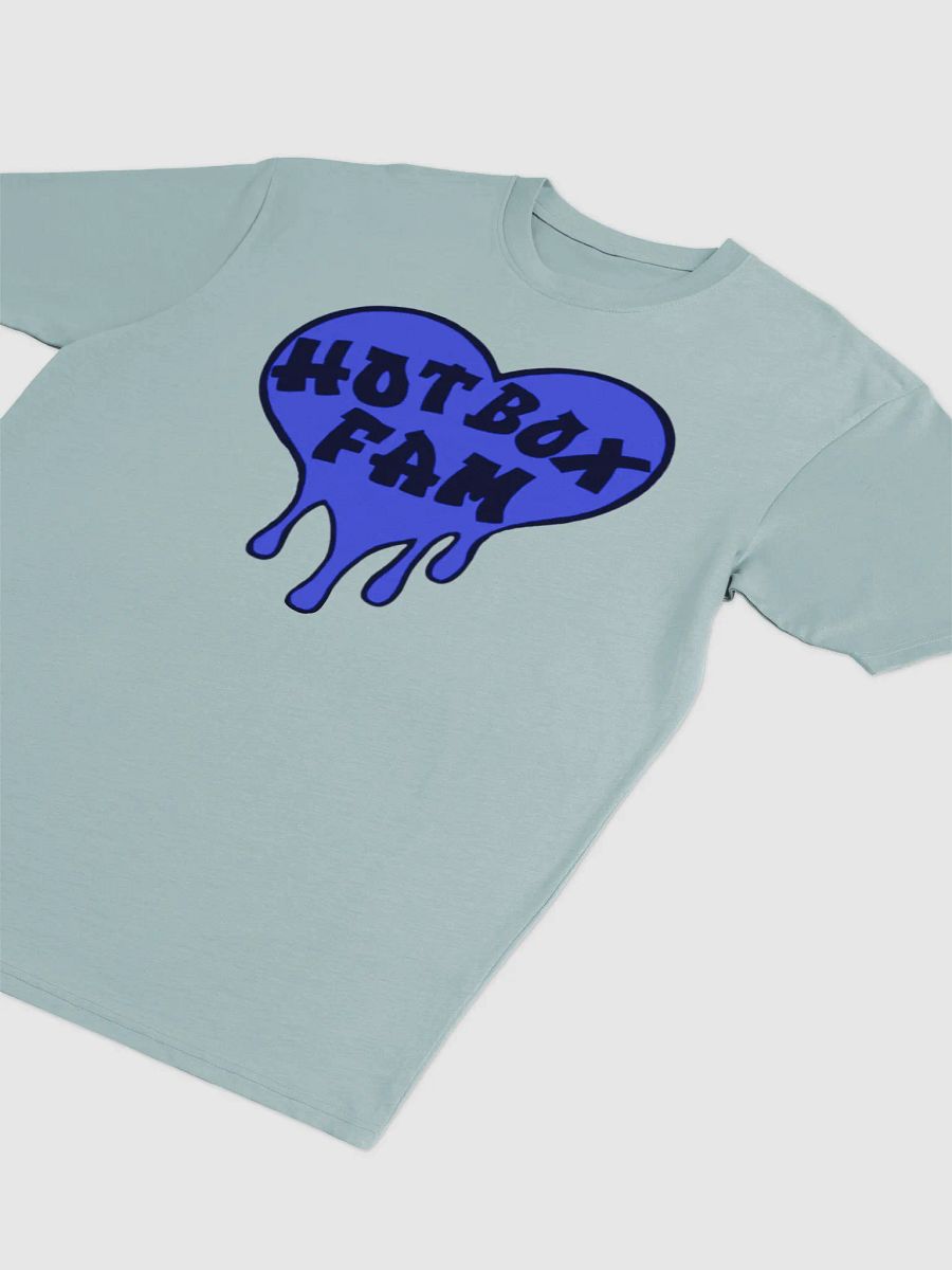 UNISEX HOT BOX FAM SOLID ROYAL BLUE LOGO TEE product image (21)