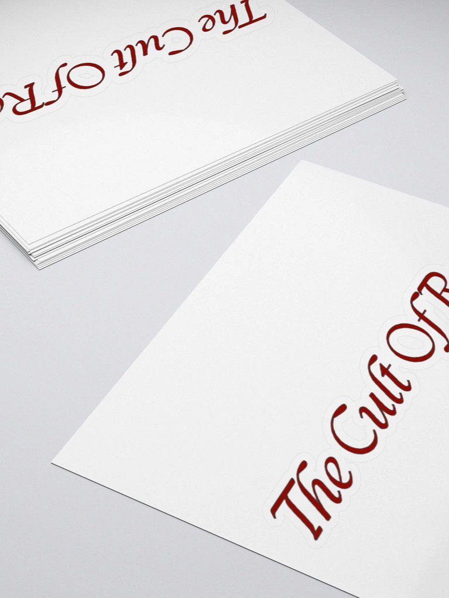 Cult name sticker product image (4)