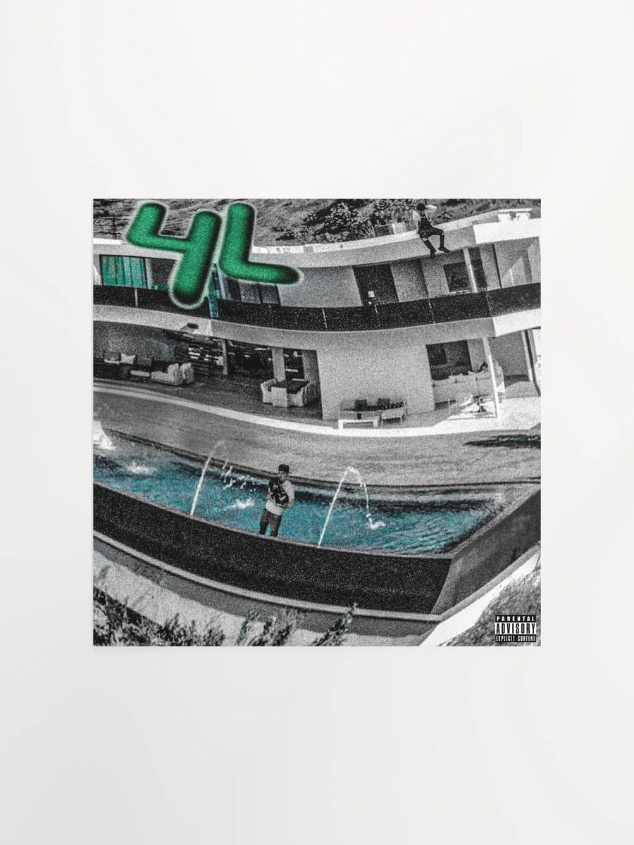 YEAT 4L SQUARE POSTER product image (1)