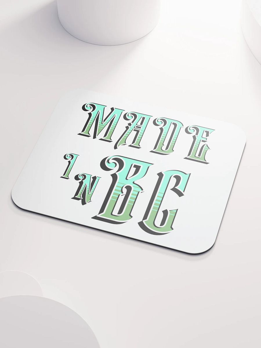 Made In BC British Colombia Ornate Gradient Mouse Pad product image (3)