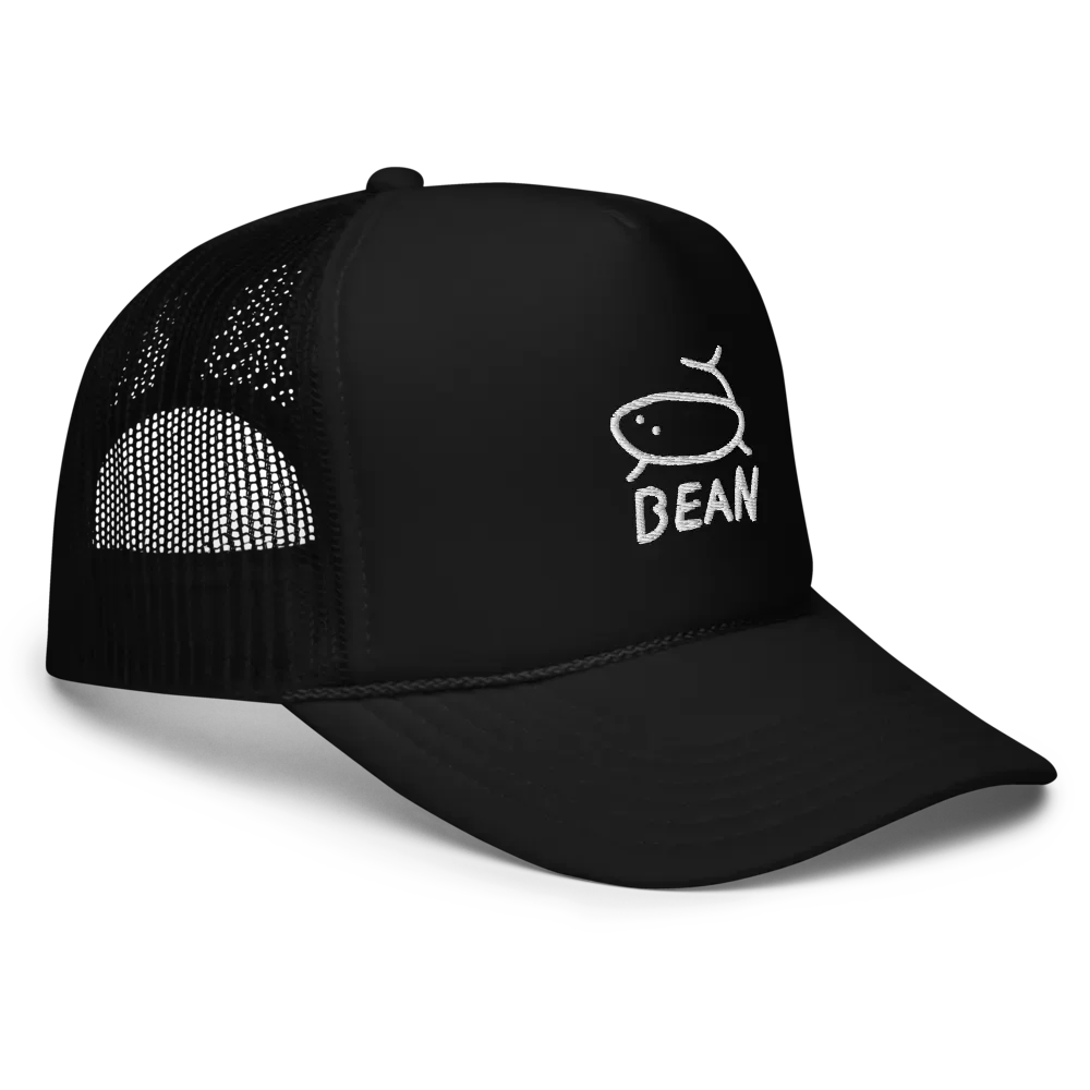 BEAN embroidered foam hat product image (3)