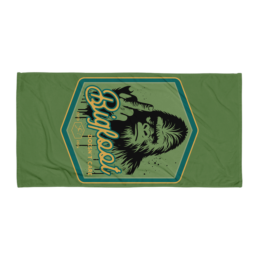 Vintage Bigfoot Gesture Towel product image (1)