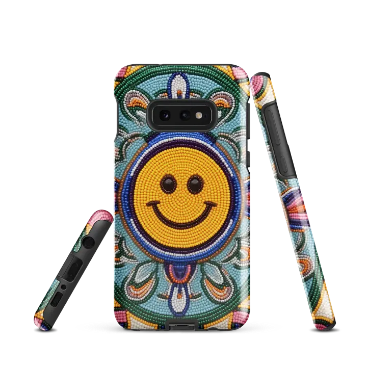Smiley Face Turquoise Samsung® Tough Case product image (2)