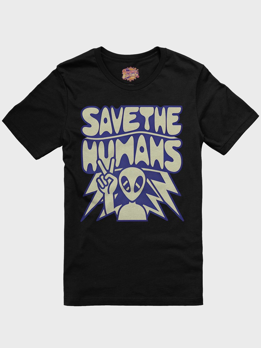 Peaceful Alien Save the Humans T-Shirt product image (2)