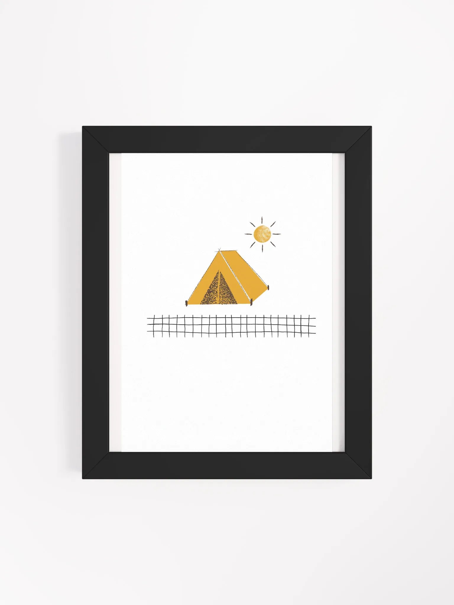Sunshine Tent Adventure Framed Poster product image (32)
