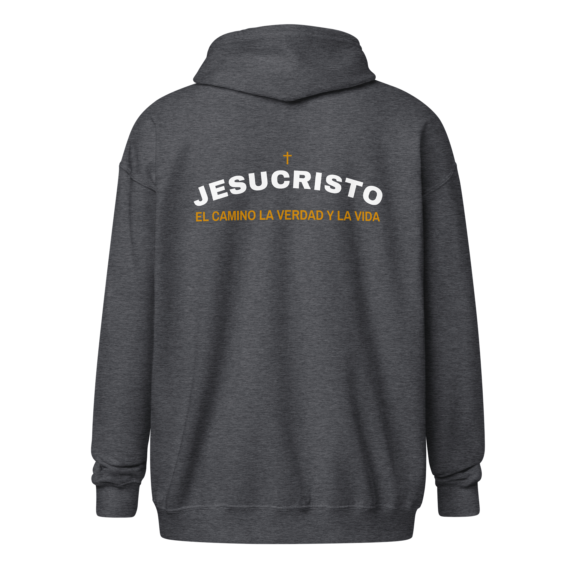 Sudadera unisex con capucha y cremallera | El camino, la verdad y la vida product image (1)