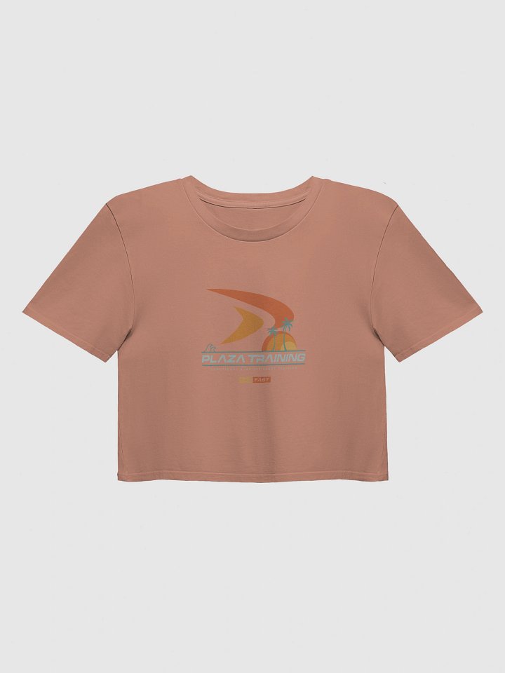 Plaza Training Crop Tee – Summer Drop product image (2)