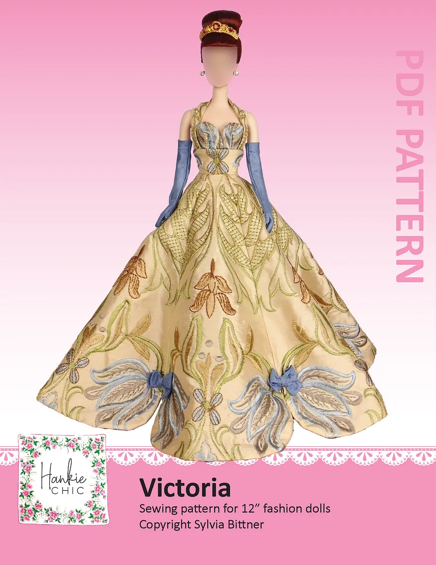 Victoria sewing pattern for 12