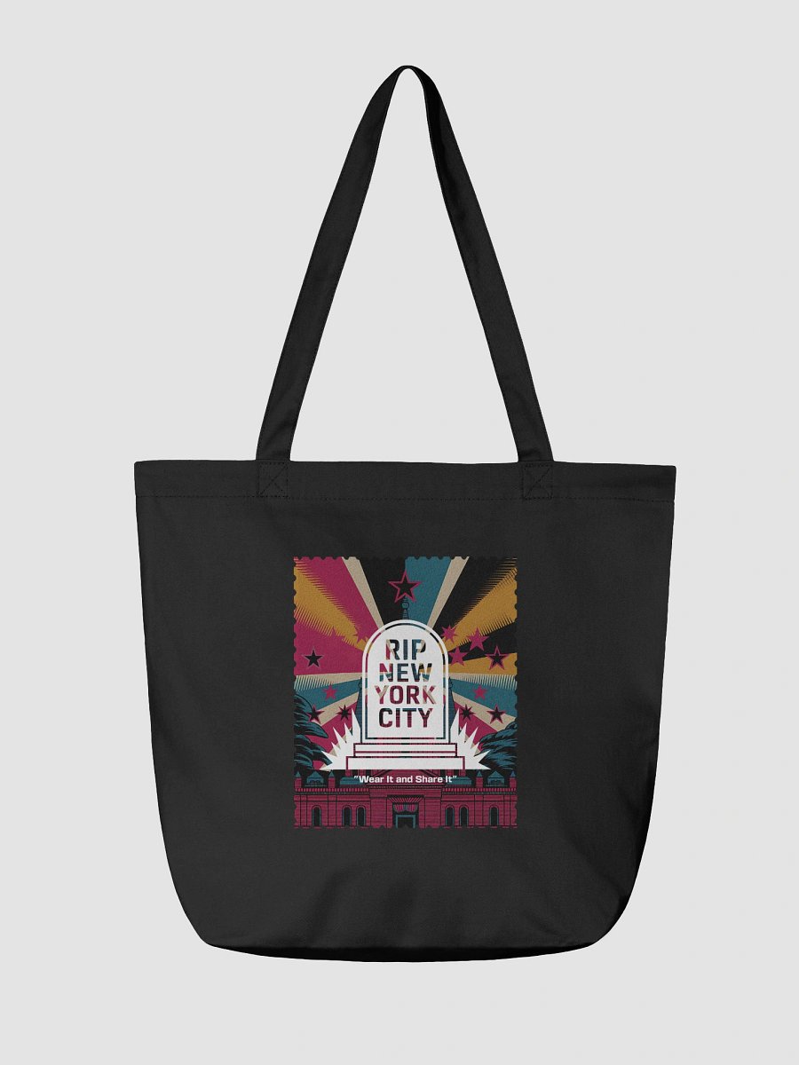 "RIP NYC" Full Color Statement Tote Bag product image (3)