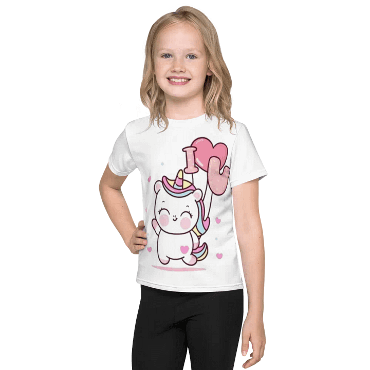 Kids Crew Neck T-Shirt Sweet Cloud product image (1)
