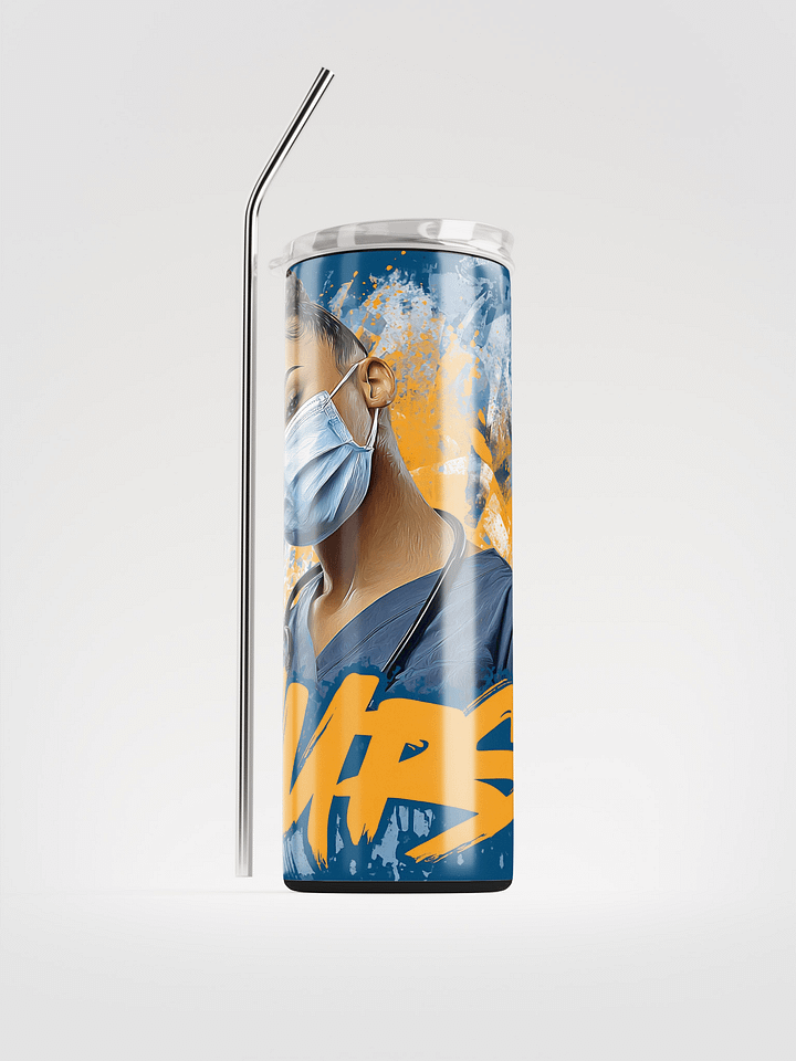 Nurse Vibes Stainless Steel Tumbler product image (1)
