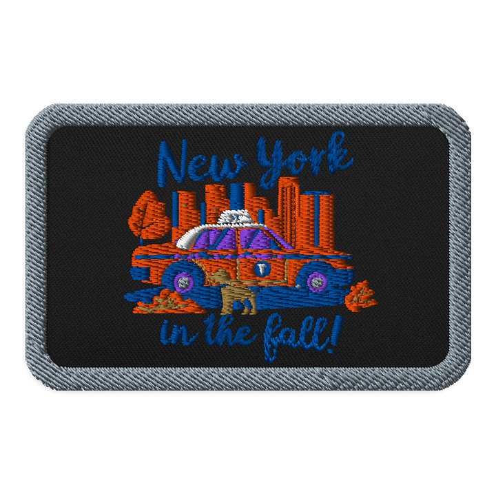 Autumn in the City Embroidered Patch product image (1)