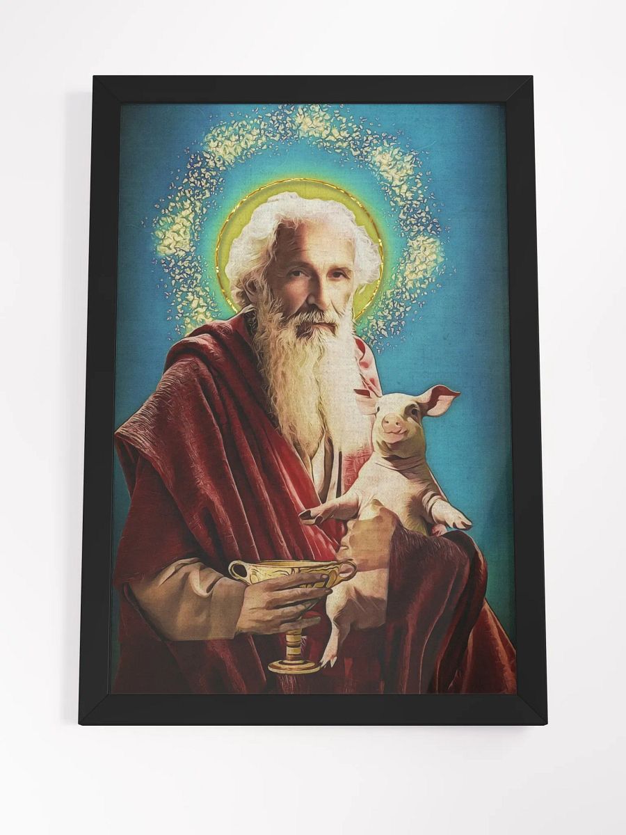 "Saint Epicurus" by Genevra Catalano (2023) product image (4)