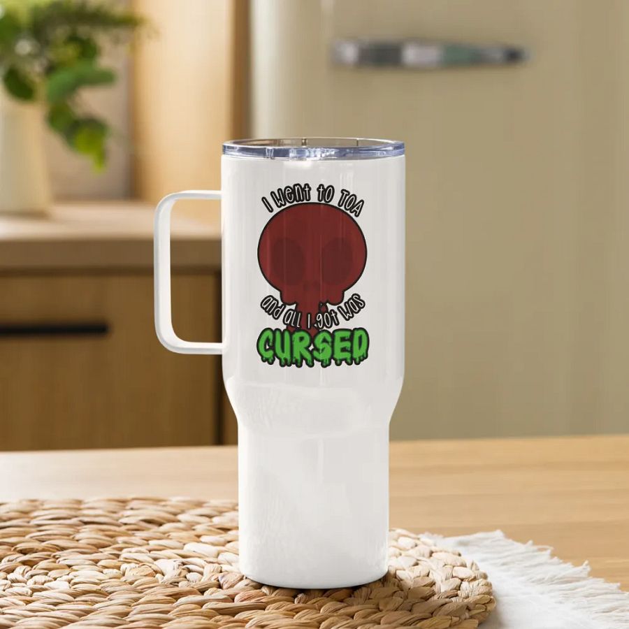 All I Got Was Cursed - Death Knight - Tumbler w/Handle product image (10)