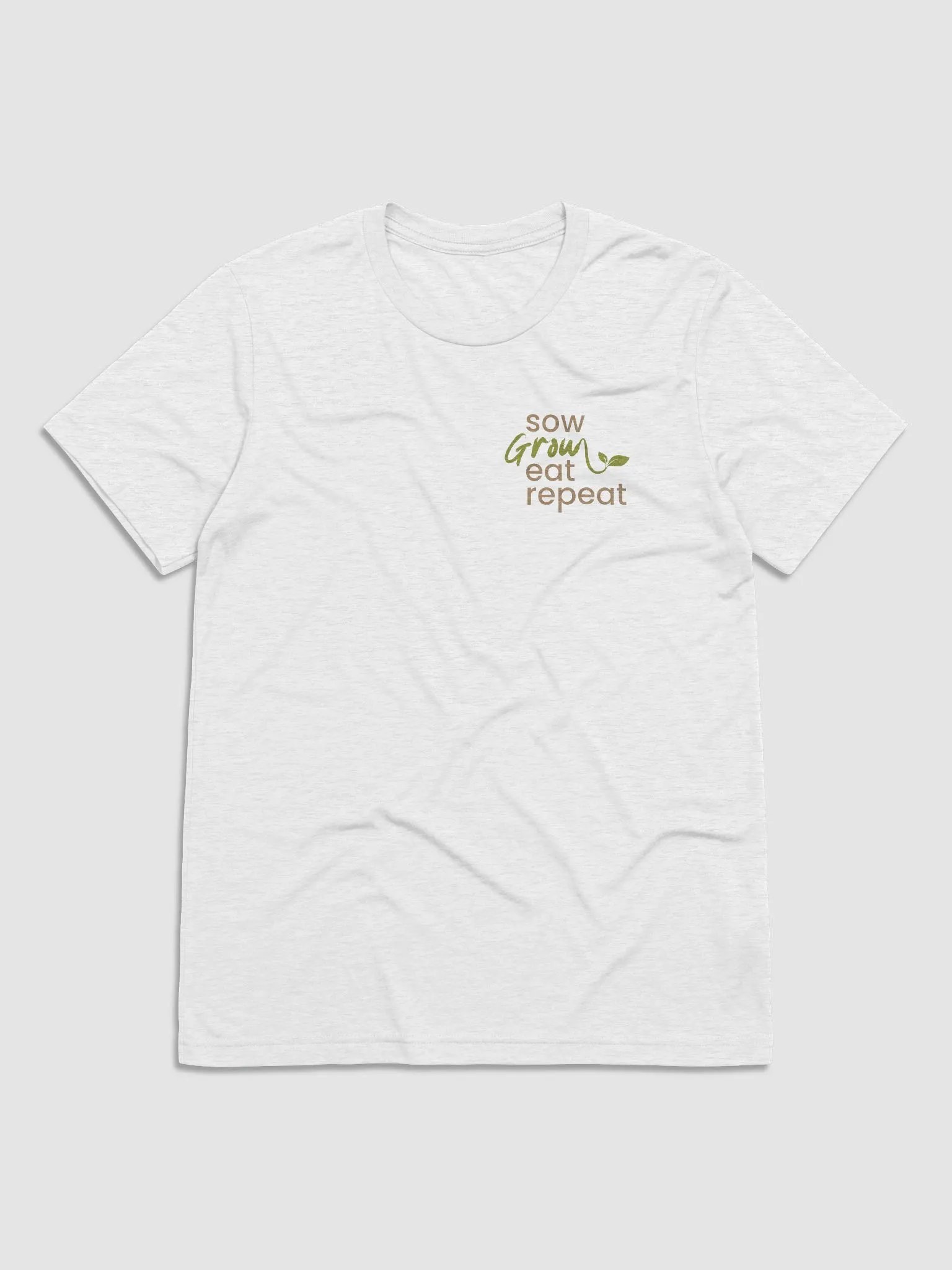 Sow Grow Eat Repeat T-Shirt product image (1)