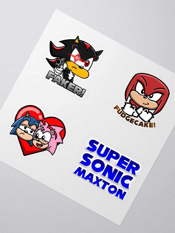 SuperSonicMaxton Sticker Pack product image (2)