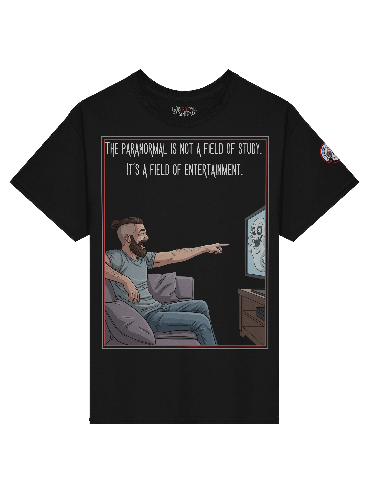 Paranormal Punchline Budget Tee product image (1)