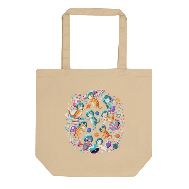 Cats In Space Eco Tote product image (1)