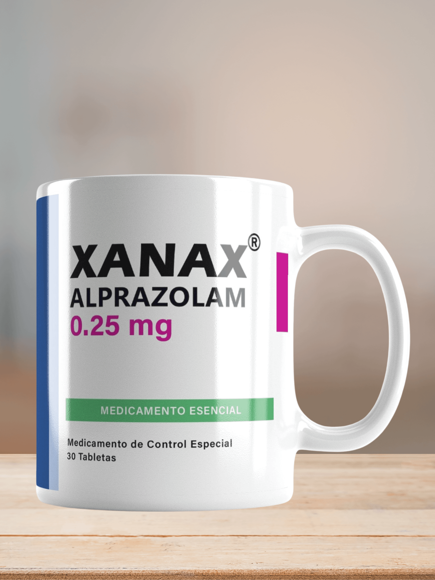 "XANAX-spanish" Ceramic mug product image (7)