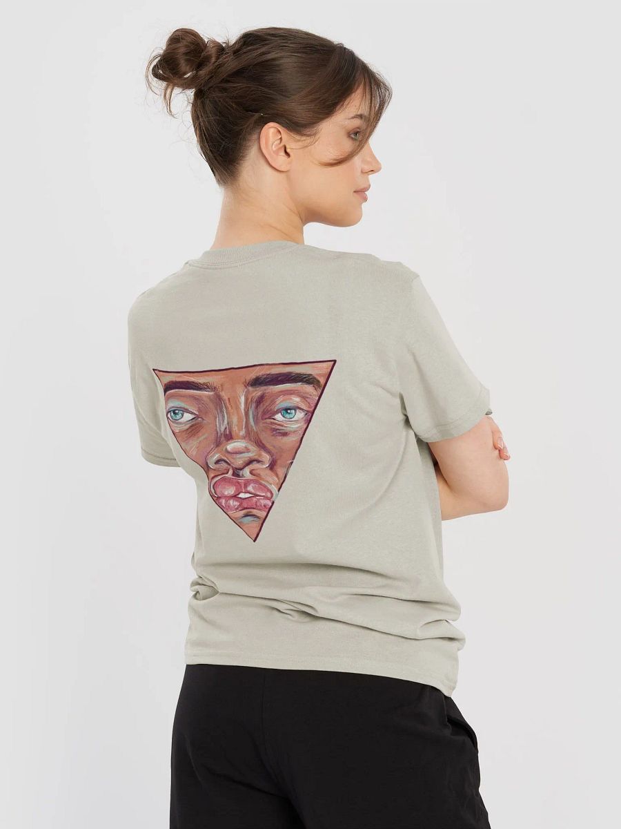 Tessellate Tee Blue Lettering product image (6)