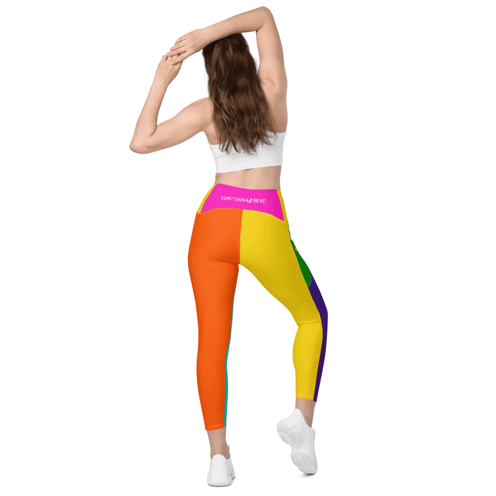 School of Chaos Colourblock Leggings product image (7)