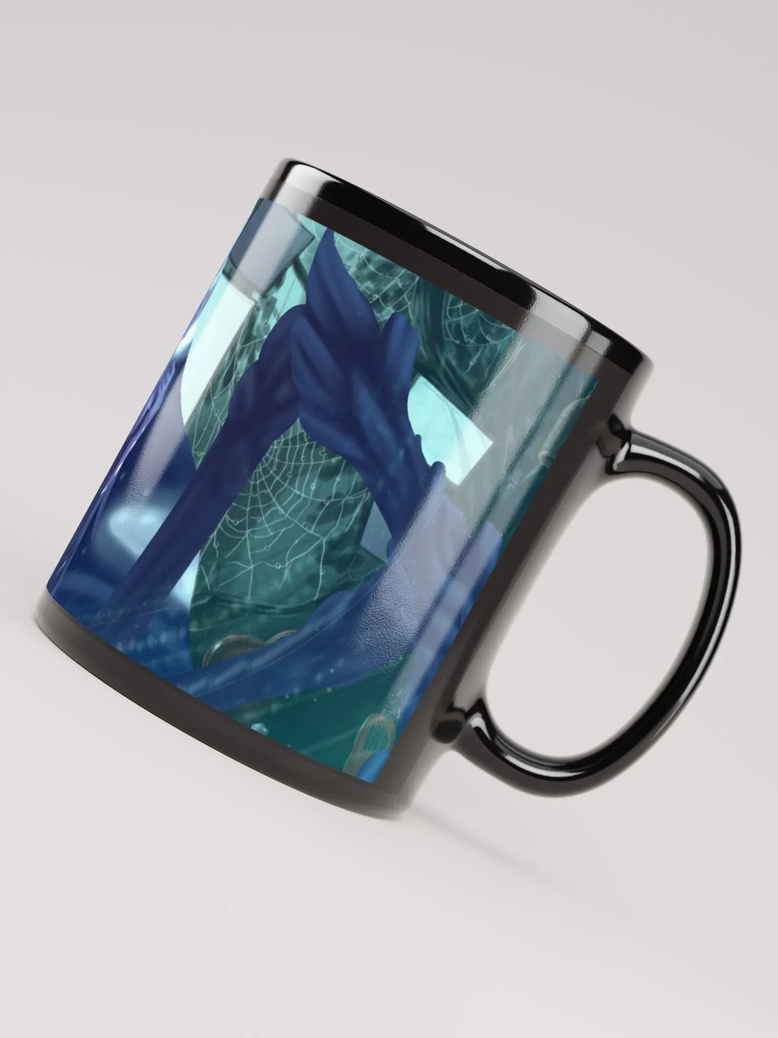 Ithiliel Overlay Black Glossy Mug product image (7)