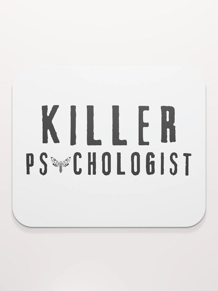 Killer Mouse Pad - White product image (2)