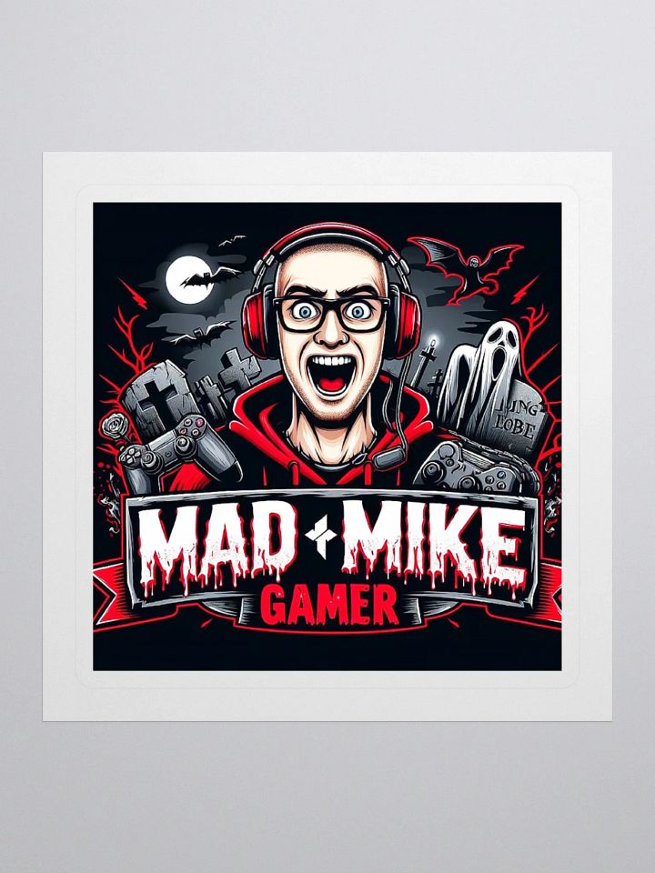 Mad Mike Gamer Madness Stickers product image (1)