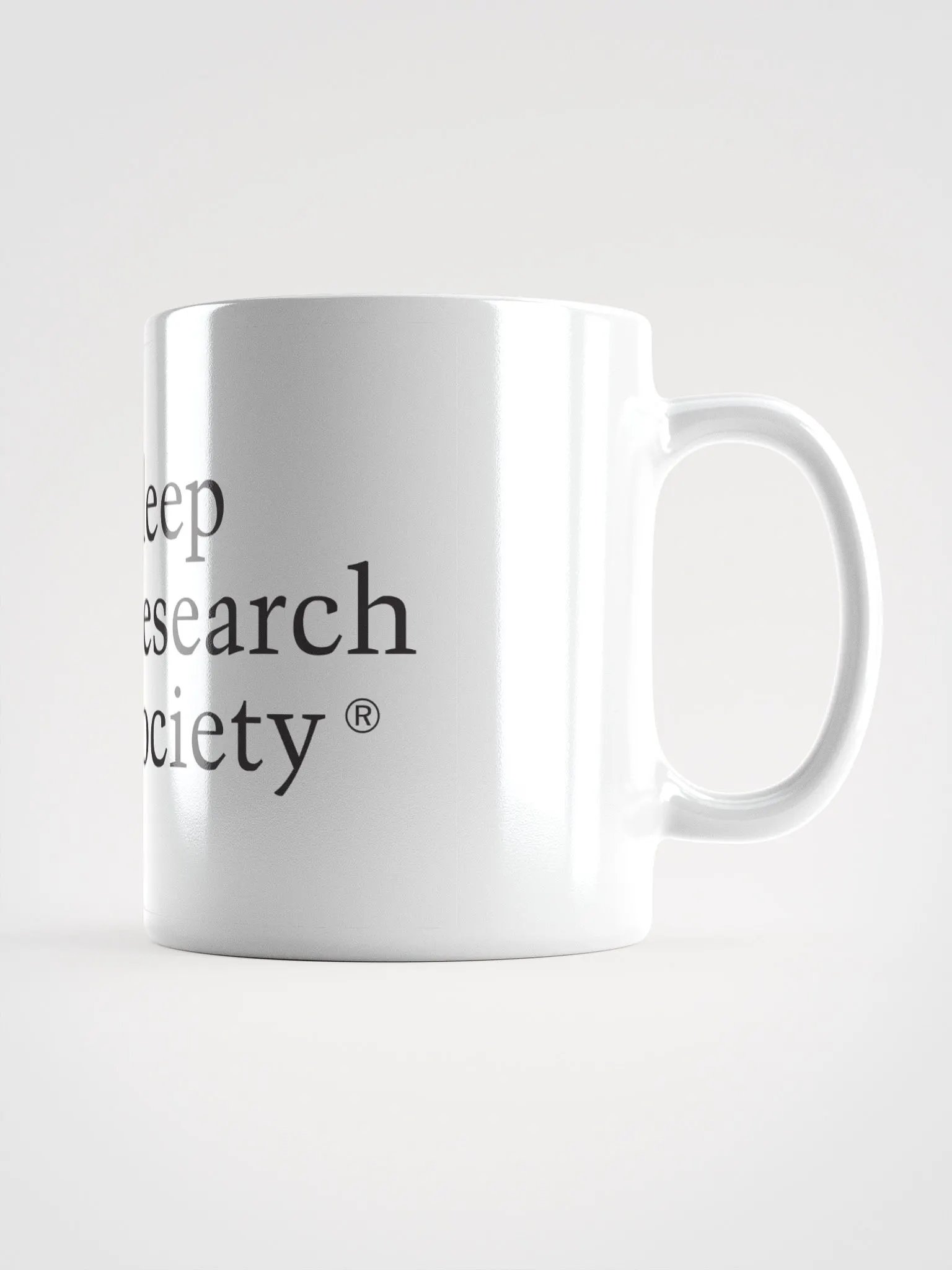 White Coffee Mug - Large Logo product image (1)