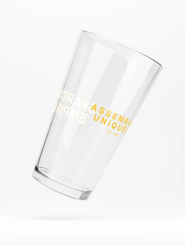 The Emperor's Pint Glass (Gold) product image (1)