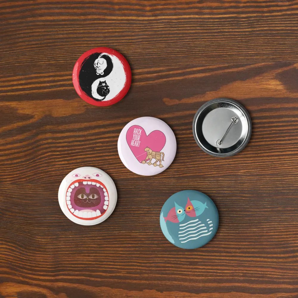 Pin Buttons Collection 3 (5 pcs) product image (7)