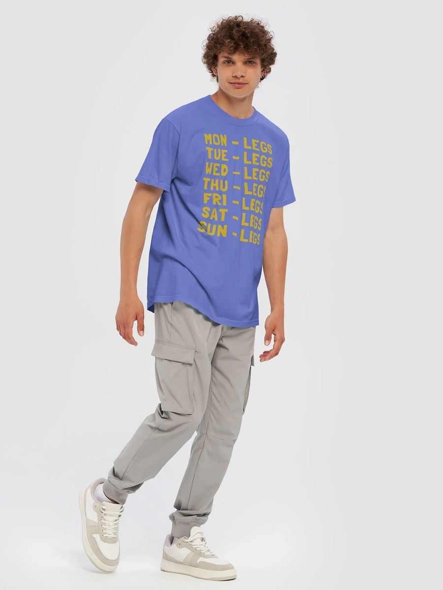 Bold Days of the Week - LEGS T-Shirt product image (7)