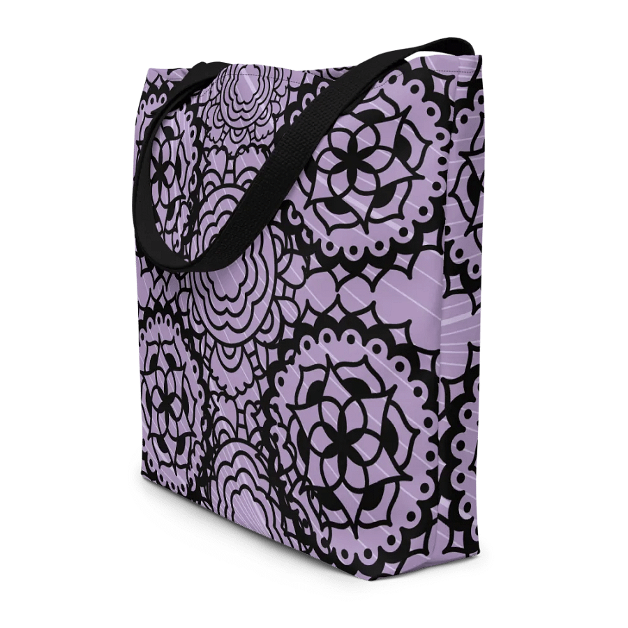 All-Over Print Large Tote Bag w/ Pocket - Manda Arts product image (8)