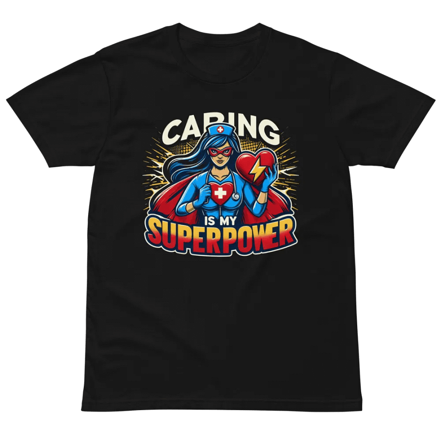 Caring Superpower Tee product image (4)