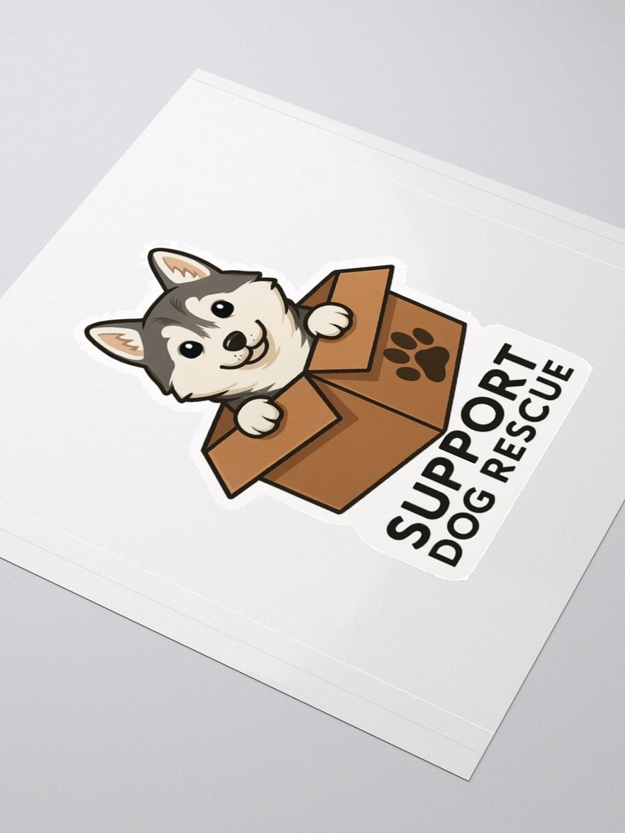 Rescue Me: Alaskan Klee Kai Sticker (Cordell's Shelter Collection) product image (3)