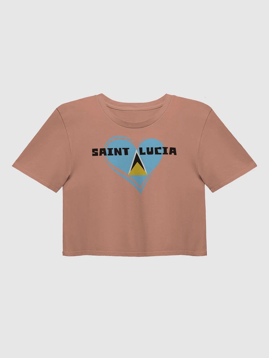 Saint Lucia Love Crop Top product image (17)