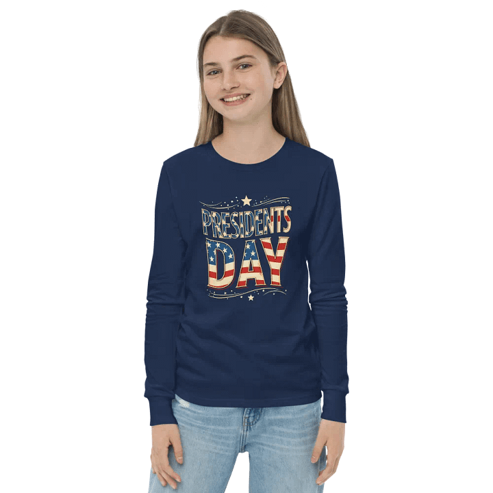 Patriotic Presidents Day Youth Tee product image (14)