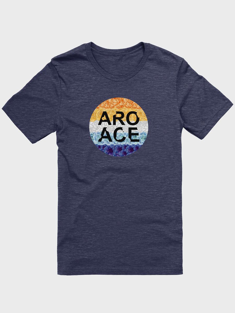 floral aroace t-shirt product image (1)