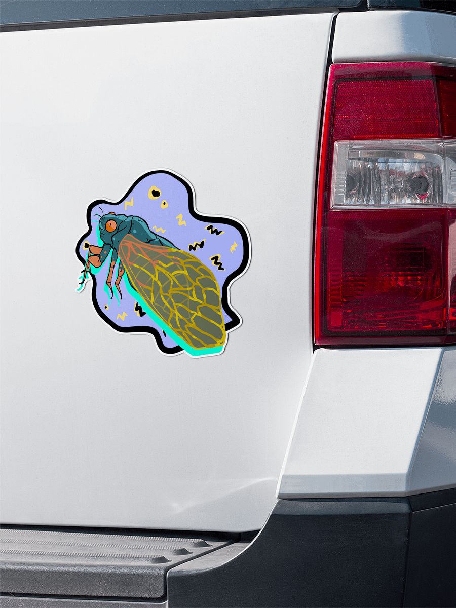 Vaporcicada Bubble-free stickers product image (1)