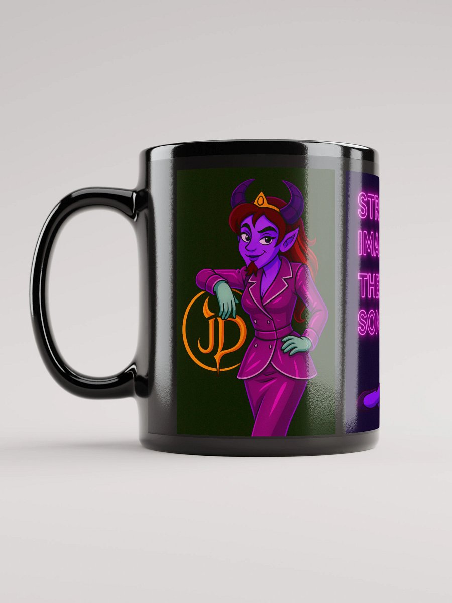 Stretch Belief Mug – Jaz the Glam Demonette | Funny PVC Kink Mug product image (6)