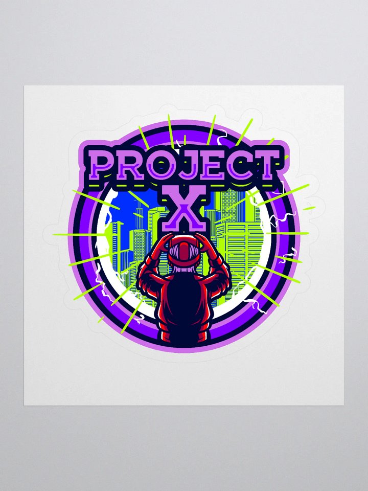 Project X Sticker product image (1)