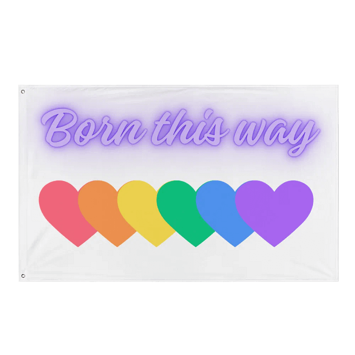 Born This Way Flag product image (1)