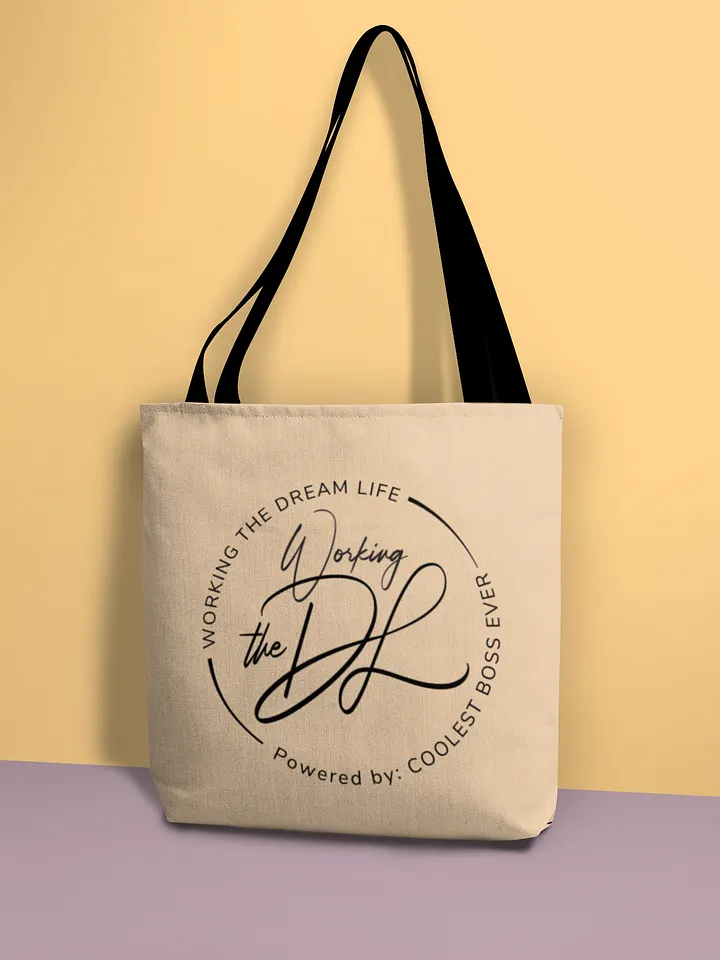 Cream Econscious Organic Cotton Tote Bag – Eco-Friendly Reusable Shopping & Everyday Carry Bag product image (1)